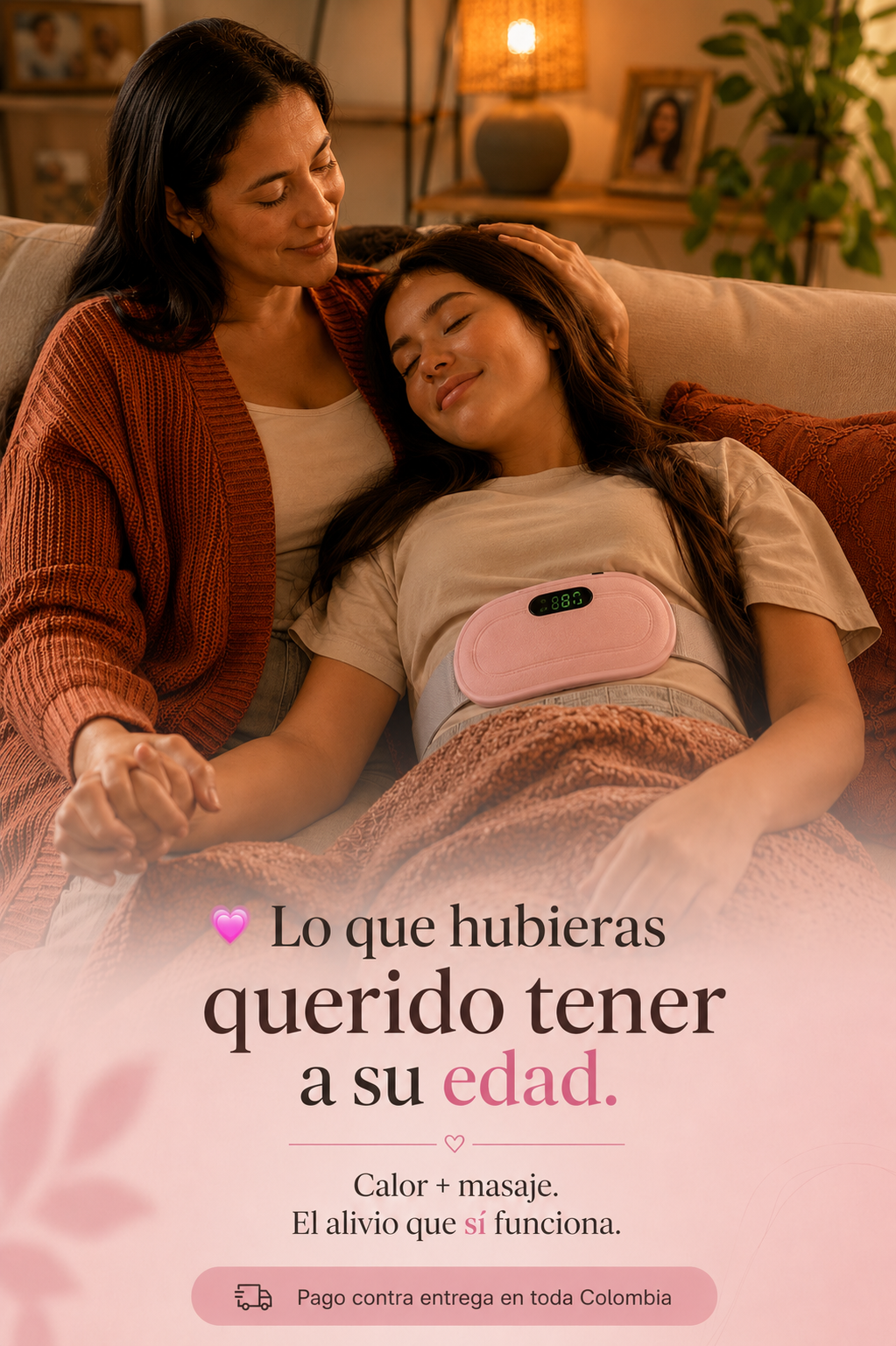 Cinturón Térmico para Cólicos Menstruales
